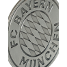 FC Bayern München Magnet - Logo Metall - Kühlschrankmagnet Emblem FCB