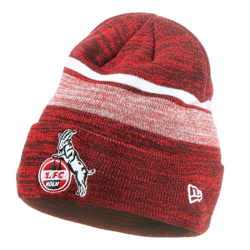 1. FC Köln Beanie - Dark Red - Strickmütze | Dunkelrot | New Era | Mütze