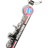 FC Bayern München Schlüsselanhänger - Skyline -  Anhänger Keychains FCB