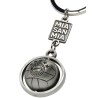 FC Bayern München Schlüsselanhänger - 3D Ball - Anhänger Metall Keychain FCB