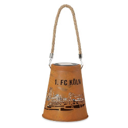 1. FC Köln Solar Laterne - Skyline - Lampe Leuchte