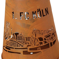 1. FC Köln Solar Laterne - Skyline - Lampe Leuchte