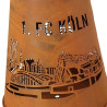 1. FC Köln Solar Laterne - Skyline - Lampe Leuchte
