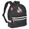 1. FC Köln Kinderrucksack - All Black - Rucksack für Kinder schwarz Kindergartenrucksack