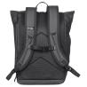 1. FC Köln Rolltop Rucksack - All Black - Sportrucksack | Schulrucksack | Backpack