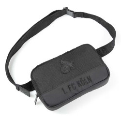 1. FC Köln Umhängetasche Crossbag - All Black - Tasche schwarz