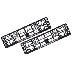 Eintracht Frankfurt Kennzeichenhalter 2er-Set - Logo - Nummernschildrahmen SGE