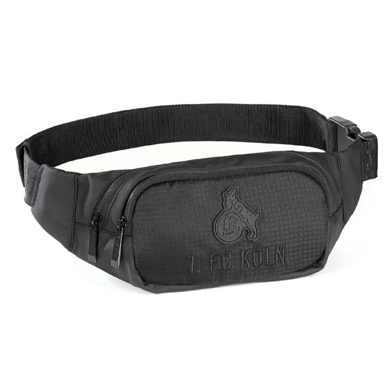 1. FC Köln Gürteltasche  - All Black - Bauchtasche schwarz Tasche