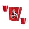 1. FC Köln Tasse - Allover - rot Kaffeebecher Kaffeetasse