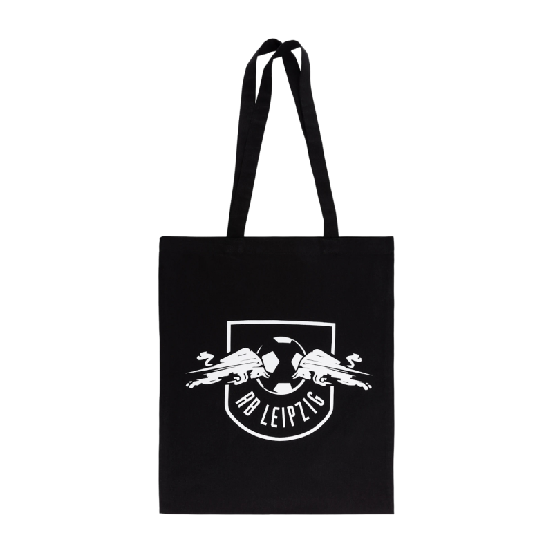 RB Leipzig Stoffbeutel - Vereinswappen - schwarz Beutel Tasche Tragetasche RBL