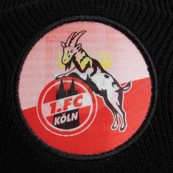 1. FC Köln Beanie - Lentikular - schwarz Logo Mütze mit Wechselbild