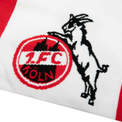 1. FC Köln Premiumschal - Logo-Historie - rot/weiß Schal Fanschal