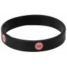 Eintracht Frankfurt 3er Set Armband schwarz-weiß Silikon Band