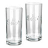 1. FC Köln Trinkglas - Relief - 2er-Set Wasserglas Glas Longdrinkglas