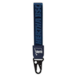 Hertha BSC Berlin Schlüsselanhänger - Karabiner - navy Lanyard Anhänger HBSCB