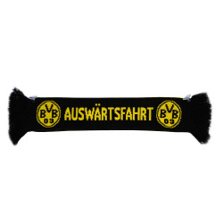 Borussia Dortmund Autoschal schwarz-gelb Car Scarf Fanschal BVB 09