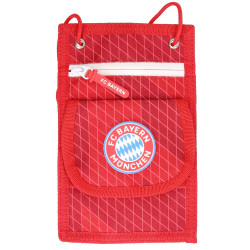 FC Bayern München Brustbeutel - Logo - rot Geldbeutel zum Umhängen FCB