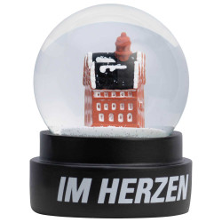 Eintracht Frankfurt Schneekugel - Römer - Schüttelkugel Weihnachtskugel SGE