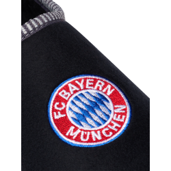 FC Bayern München Pantoffeln Logo Navy Hausschuh Filzpantoffel FCB - diverse Größen
