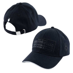 Borussia Mönchengladbach Cap - Black-In-Black - Kappe Basecap Schildmütze BMG