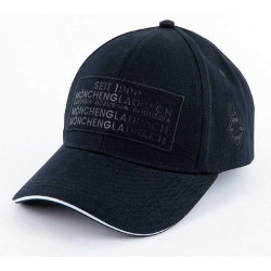 Borussia Mönchengladbach Cap - Black-In-Black - Kappe Basecap Schildmütze BMG