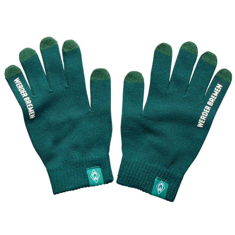SV Werder Bremen Smartphonehandschuh grün Handschuh unisex