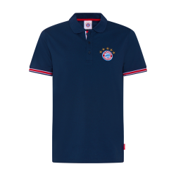 FC Bayern München Poloshirt - 5 Sterne - navy | Größe S | Polo Shirt | FCB