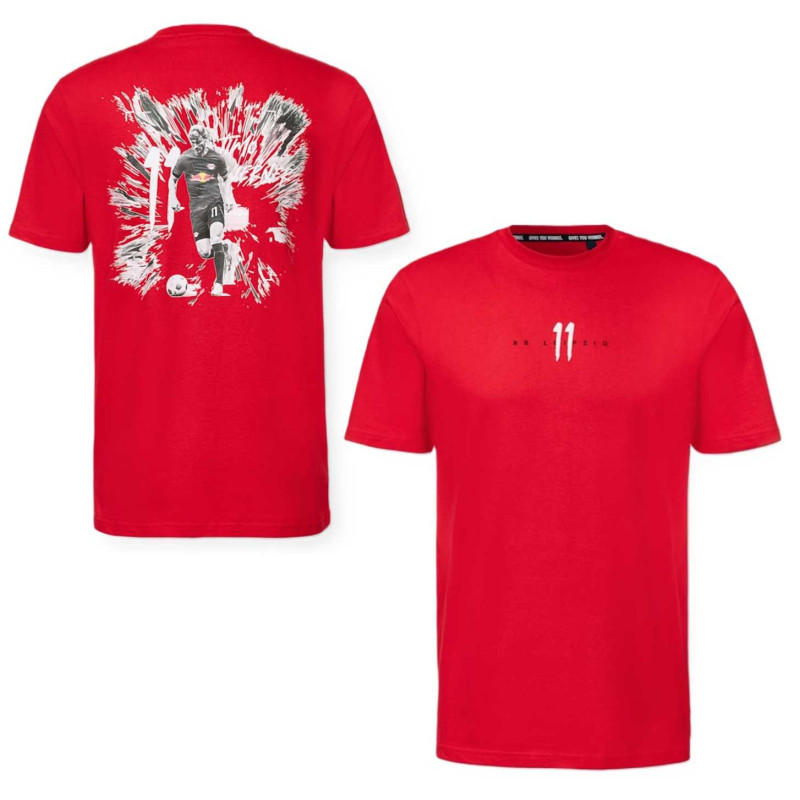 RB Leipzig T-Shirt - Werner - rot Shirt RBL - Größe XS bis 3XL