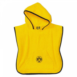 Borussia Dortmund Badeponcho Kinder | Kapuzenbadetuch | Badetuch | BVB 09