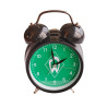 SV Werder Bremen Glockenwecker - Raute - grün Wecker Retrodesign Uhr