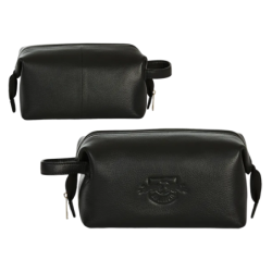 RB Leipzig Leder Kulturbeutel schwarz Waschtasche mit Geschenkbox RBL