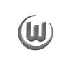 VfL Wolfsburg Aufkleber - 3D Logo silber - Sticker Autoaufkleber