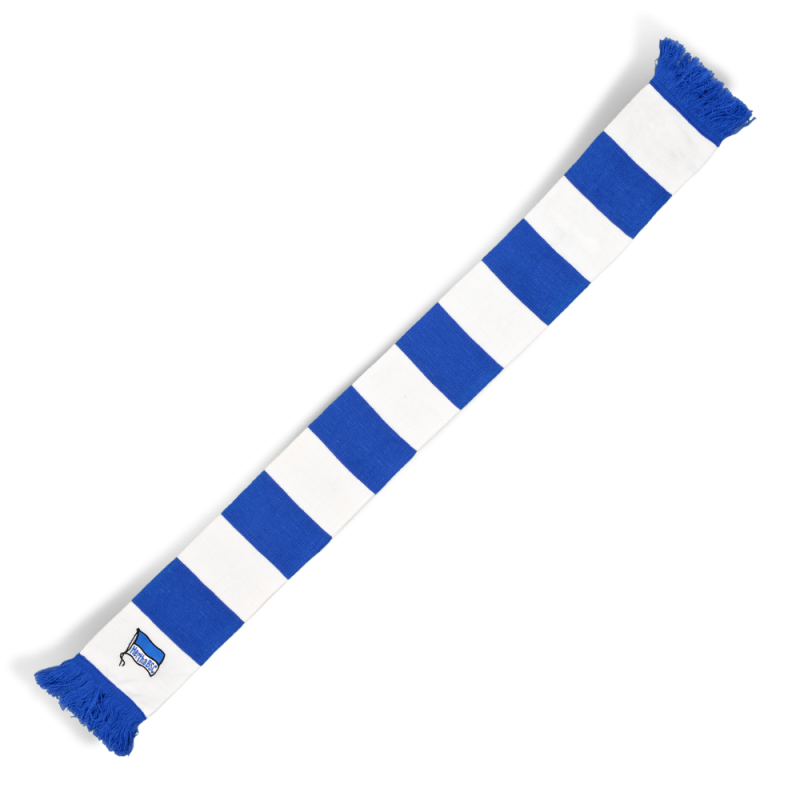 Hertha BSC Berlin Strickschal - Blockstreifen - Fanschal Schal HBSCB