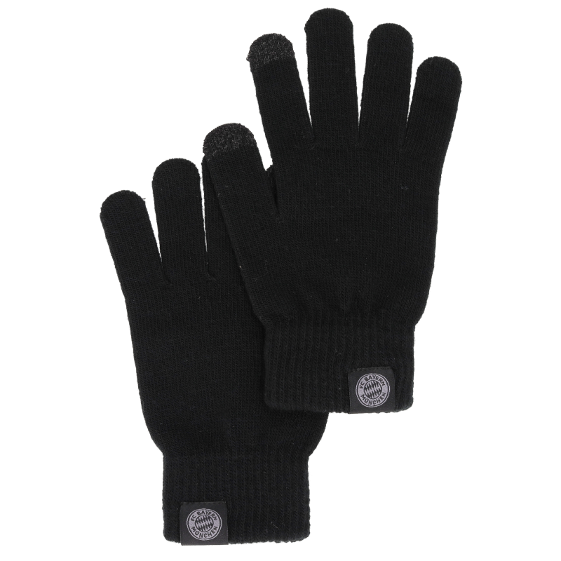 FC Bayern München Strickhandschuh Schwarz | Unisex | Handschuhe | FCB
