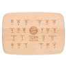 FC Bayern München Brotzeitbrettchen - Signature - Holz Brettchen FCB