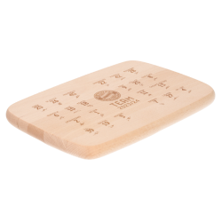 FC Bayern München Brotzeitbrettchen - Signature - Holz Brettchen FCB