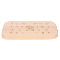 FC Bayern München Brotzeitbrettchen - Signature - Holz Brettchen FCB