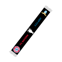 FC Bayern München vs. Lazio Rom CL-Begegnungsschal 23/24 | Schal | FCB | Sammlerstück