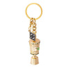 Borussia Mönchengladbach Schlüsselanhänger - 3D DFB-Pokal mit Logo Charm - golden Anhänger BMG