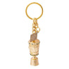 Borussia Mönchengladbach Schlüsselanhänger - 3D DFB-Pokal mit Logo Charm - golden Anhänger BMG