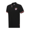 FC Bayern München Poloshirt - 5 Sterne - schwarz | Polo Shirt Größe S | FCB