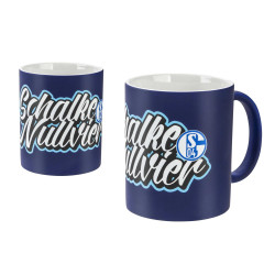 FC Schalke 04 Tasse - Rubber - blau | Kaffeebecher S04