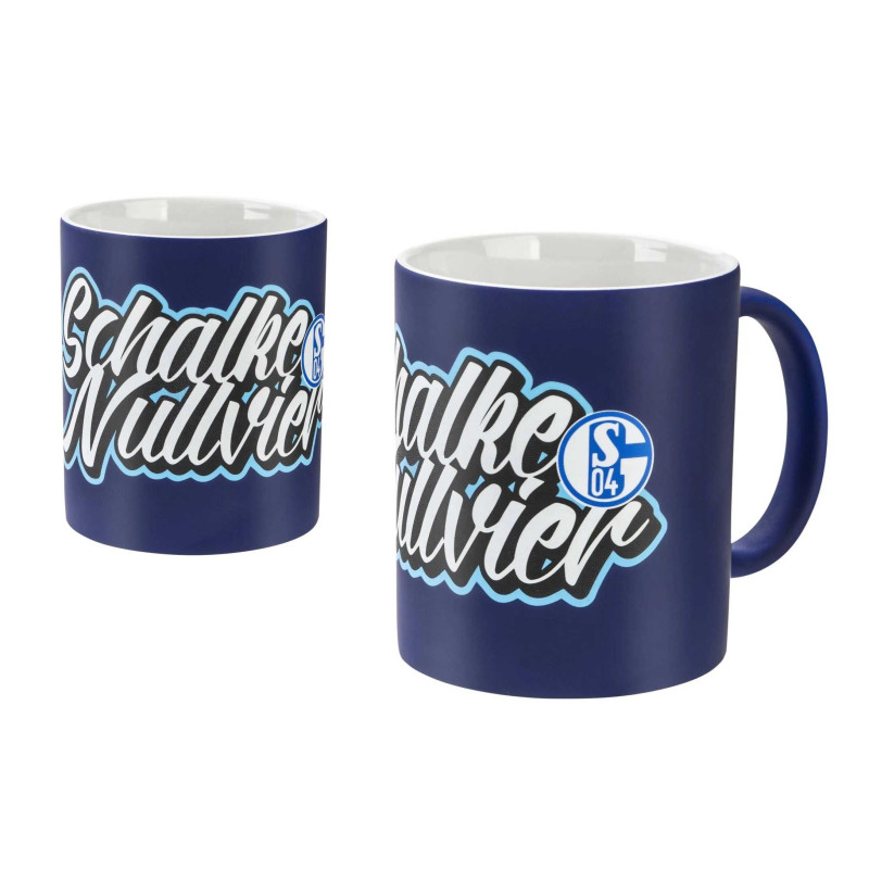 FC Schalke 04 Tasse - Rubber - blau | Kaffeebecher S04