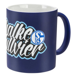 FC Schalke 04 Tasse - Rubber - blau | Kaffeebecher S04