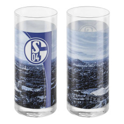 FC Schalke 04 Trinkglas 2er-Set | Glas | Wasserglas | S04