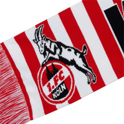 1. FC Köln Schal - Alaaf - rot/weiß Premiumschal Fanschal