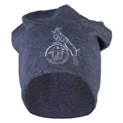 1. FC Köln Sommer Beanie Blau melange Mütze Sommerbeanie