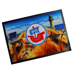 F.C. Hansa Rostock Fußmatte - Leuchtturm - Matte Abtreter