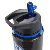 FC Schalke 04 Trinkflasche - transparent schwarz - 0.75 l Flasche Bottle S04