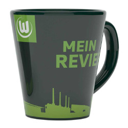 VfL Wolfsburg Tasse - Wolf Mein Revier - Kaffeetasse Becher